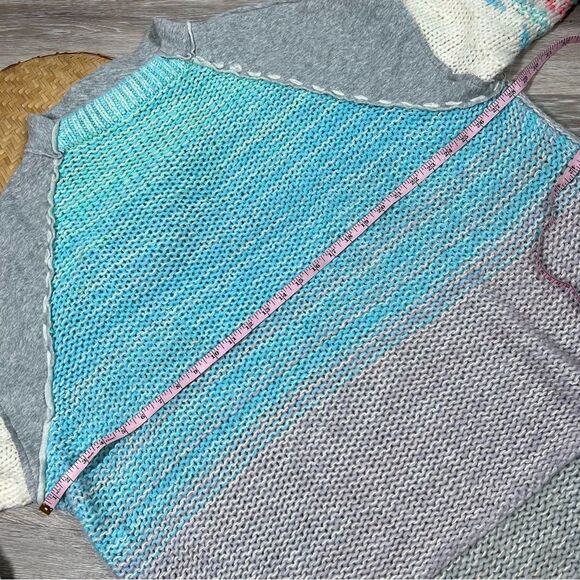 Free‎ people polar opposites oversized chunky knit sweater women’s size S - Picture 6 of 8